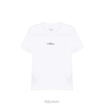 26FW 마르지엘라 로고 코튼 티셔츠 S50GC0736 S22816100