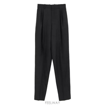 26SS 끌로에 스트레이트 팬츠 26SPA16065 001 Black