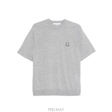Maison Kitsune 26SS ����Ű���� ��Ʈ����Ʈ ���� QM00804KT1181 H150 GREY MELANGE26SS ����Ű���� ��Ʈ����Ʈ ���� QM00804KT1181 H150 GRE