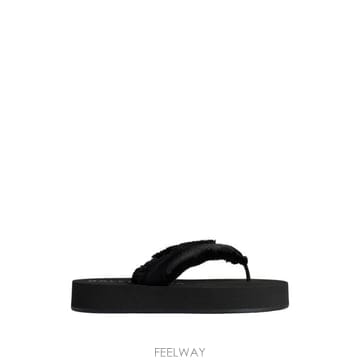 26SS 발렌시아가 제트 랙 통 슬라이드 870111 W0WM01000 Black