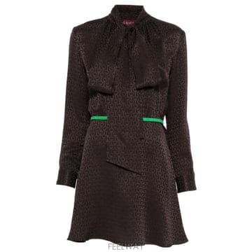 GUCCI 26SS ���� Ȧ���� ��ũ ��ī�� �巹�� 855769 ZAUDP2206 JACQUARD KHAKI26SS ���� Ȧ���� ��ũ ��ī�� �巹�� 855769 ZAUDP2206 J