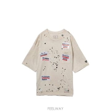 MiharaYasuhiro 26SS ���� ���϶� �߽����� ���� Ƽ���� A16TS592 WHITE26SS ���� ���϶� �߽����� ���� Ƽ���� A16TS592 WHITE