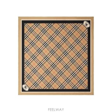Burberry 26FW ������ üũ ��ũ ��ī�� 8113048 X SAND26FW ������ üũ ��ũ ��ī�� 8113048 X SAND