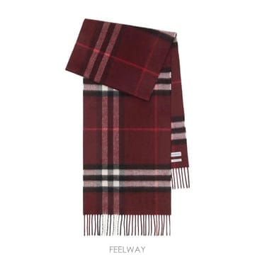 Burberry 26FW ������ üũ ĳ�ù̾� ��ī�� 8112639 X OXBLOOD RED26FW ������ üũ ĳ�ù̾� ��ī�� 8112639 X OXBLOOD RED