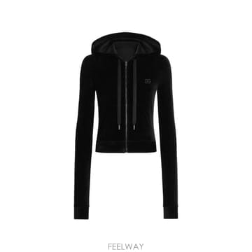 26FW 돌체앤가바나 후드 티셔츠 F9U86Z FUGUEN0000 BLACK