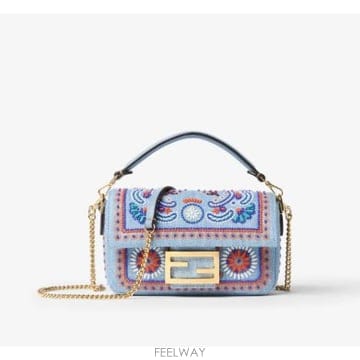 FENDI 26FW ��� ����� 8BS017 AY5XF1X1P DENIM CERULEO26FW ��� ����� 8BS017 AY5XF1X1P DENIM CERULEO