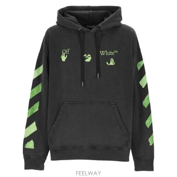 Off White 26FW ����ȭ��Ʈ ���� Ƽ���� 44MBB085F26F00T 001 GARMENT DYED FAD26FW ����ȭ��Ʈ ���� Ƽ���� 44MBB085F26F00T 001 GARMEN