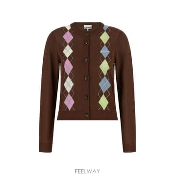 26FW 가니 가디건 A1160009 05H TIRAMISU