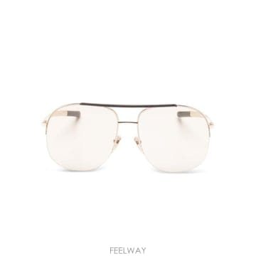 26SS 구찌 선글라스 861000 I33308023 GOLD BROWN