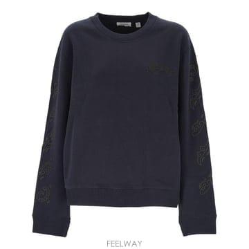 26FW 오프화이트 스웨터 2FE00453T W491 DARK SAPPHIRE BLACK