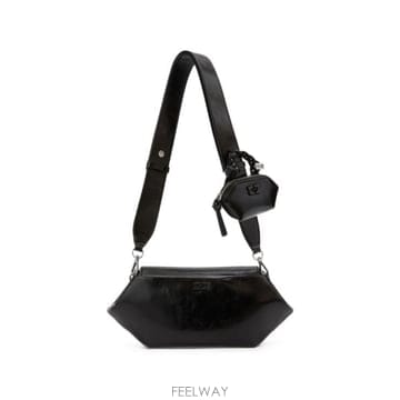가니 숄더백 BLACK