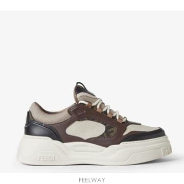 FENDI 26FW ��� ���� ����Ŀ�� 7E1728 AU20F1T29 NERO LATTE BEIGE26FW ��� ���� ����Ŀ�� 7E1728 AU20F1T29 NERO LATTE BE