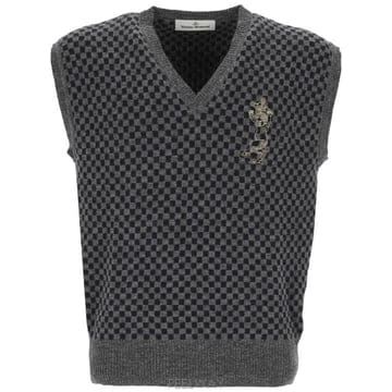 ViVienne westwood 26FW ���ȿ���Ʈ��� ��Ʈ ����Ʈ 2701003H C00AFO102 GREY MELANGE NAVY26FW ���ȿ���Ʈ��� ��Ʈ ����Ʈ 2701003H C00AFO102 G