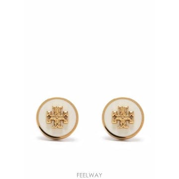 26SS 토리버치 이어링 90547 700 TORY GOLD NEW IVORY