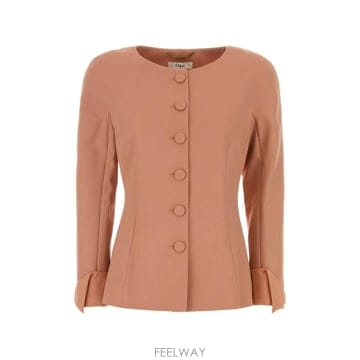 26SS 끌로에 자켓 26UVE34066 266 BLUSHY PINK
