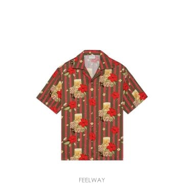 26SS 드롤드무슈 반팔 셔츠 KSH230VI031 PK Pink