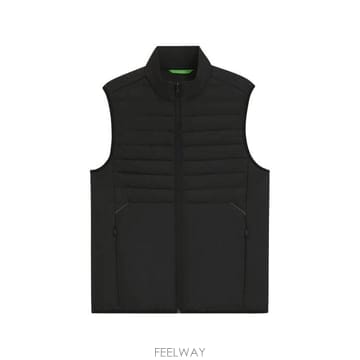 26FW 보스 패딩 조끼 50545867 001 BLACK