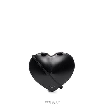 26FW 알라이아 럭스 카프스킨 쾨르백 AA1P003C0Y75 999 BLACK