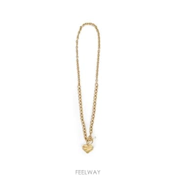 26FW 끌로에 목걸이 팬던트 26AJN09LLB 9AI GOLD AND IVORY