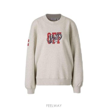 Off White 26FW ����ȭ��Ʈ ������ 2FE00513T W063 GREY MELANGE HIGH RISK RED26FW ����ȭ��Ʈ ������ 2FE00513T W063 GREY MELANGE HIG