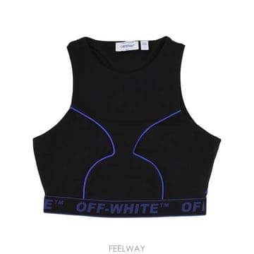 Off White 26FW ����ȭ��Ʈ �μҸ� Ƽ���� 2FA00362T W013 Black Electric Blue26FW ����ȭ��Ʈ �μҸ� Ƽ���� 2FA00362T W013 Black Ele