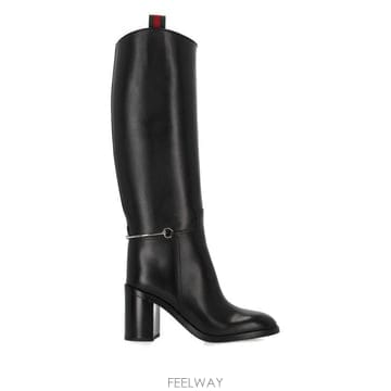 25FW 구찌 홀스빗 슬림 부츠 836109 AAD3I1000 BLACK