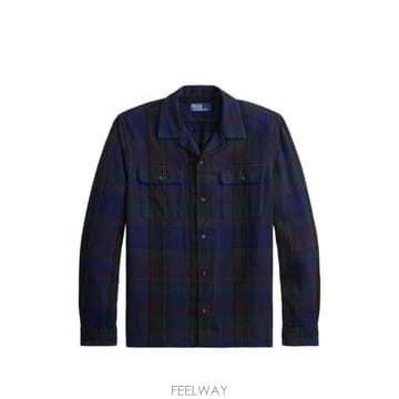 26FW 폴로 랄프로렌 긴팔 셔츠 710B23960 001 OLIVE ROYAL MULTI