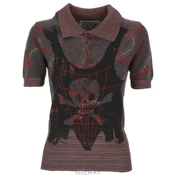 ViVienne westwood 26FW ���ȿ���Ʈ��� ���� Ƽ���� 1803008M C00AEO101 GREY STONE RED26FW ���ȿ���Ʈ��� ���� Ƽ���� 1803008M C00AEO101 G