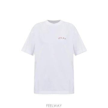 Off White 26FW ����ȭ��Ʈ ���� Ƽ���� 2FA00645T W123 WHITE HAWTHORN ROSE26FW ����ȭ��Ʈ ���� Ƽ���� 2FA00645T W123 WHITE HAWTH