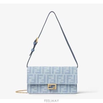 FENDI 26FW ��� ���� 8M0498 AY6YF1X25 DENIM CERULEO26FW ��� ���� 8M0498 AY6YF1X25 DENIM CERULEO