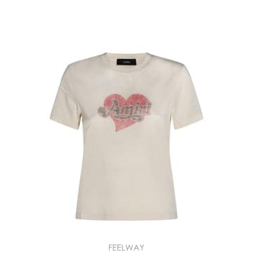 Amiri 26FW �ƹ̸� ���� Ƽ���� AW426JR011 0027 ALABASTER26FW �ƹ̸� ���� Ƽ���� AW426JR011 0027 ALABASTER