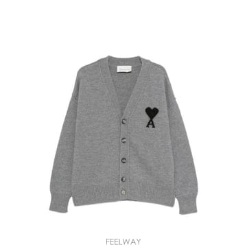 Ami 26FW �ƹ� ��Ʈ �ΰ� ��Ÿ���þ� V�� ����� UKC367 018A273 HEATHER ASH GREY B26FW �ƹ� ��Ʈ �ΰ� ��Ÿ���þ� V�� ����� UKC367 018A2