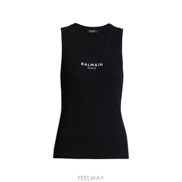 Balmain 26FW �߸� ���� Ƽ���� HF1EB075BD10 EAB BLACK WHITE26FW �߸� ���� Ƽ���� HF1EB075BD10 EAB BLACK WHITE