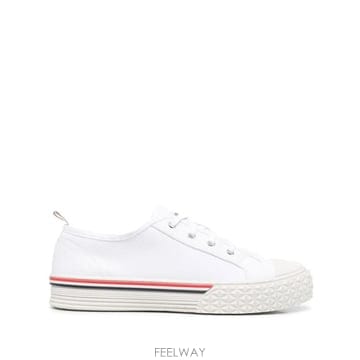 Thom Browne 26SS ����� Ÿź Ʈ���� �ø�������Ʈ �ο� ����Ŀ�� MFD253A F0102100 WHITE26SS ����� Ÿź Ʈ���� �ø�������Ʈ �ο� ����Ŀ�� M