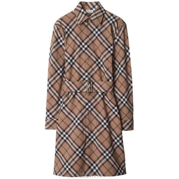 Burberry 25SS ������ üũ �� ������ ���� �巹�� 8095080 X25SS ������ üũ �� ������ ���� �巹�� 8095080 X