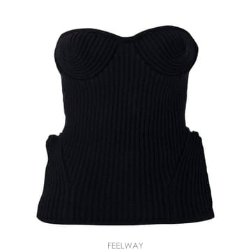 Jean Paul Gaultier 25FW �� �� ��Ƽ�� ���� Ƽ���� 25 03 W PO010 K00100 BLACK25FW �� �� ��Ƽ�� ���� Ƽ���� 25 03 W PO010 K00100 BLA