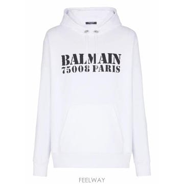 Balmain 25FW �߸� ���� Ƽ���� FH1JT047BD04 GAB WHITE BLACK25FW �߸� ���� Ƽ���� FH1JT047BD04 GAB WHITE BLACK