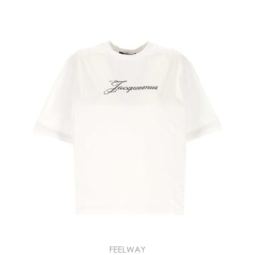 26SS 자크뮈스 자크뮈스 티셔츠 TSW00596AJ00289 100 WHITE