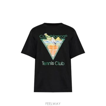CASABLANCA 26FW ī�����ī ���� Ƽ���� MPF26JTS00119 TENNIS CLUB TRIANGLE26FW ī�����ī ���� Ƽ���� MPF26JTS00119 TENNIS CLUB 
