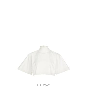 Alaia 26FW �˶��̾� ���� Ƽ���� AA9H0455J103D 000 WHITE26FW �˶��̾� ���� Ƽ���� AA9H0455J103D 000 WHITE
