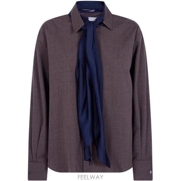 Sacai 26FW ��ī�� ����콺 26 08686 601 BROWN26FW ��ī�� ����콺 26 08686 601 BROWN
