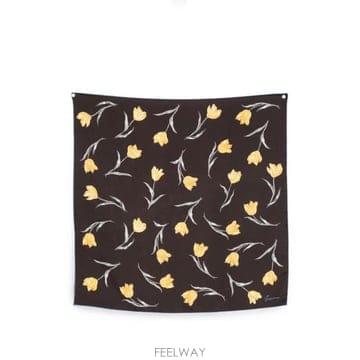 Jacquemus 26FW ��ũ���� ���÷� ��ī�� 26HACU00867AW00263 3DQ TULIP BLACK YELLOW26FW ��ũ���� ���÷� ��ī�� 26HACU00867AW00263 3DQ TUL