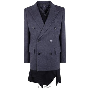 Sacai 25FW ��ī�� ��Ʈ ���� 25 08206 327 CLEAR GRAY BLACK25FW ��ī�� ��Ʈ ���� 25 08206 327 CLEAR GRAY BLACK