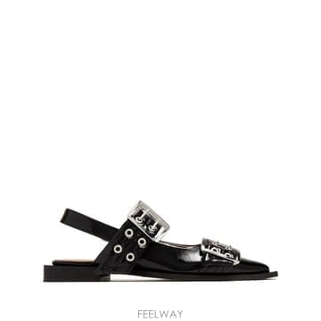 GANNI 26FW ���� ��̴� ��Ŭ �߷����� S2730 099 BLACK26FW ���� ��̴� ��Ŭ �߷����� S2730 099 BLACK