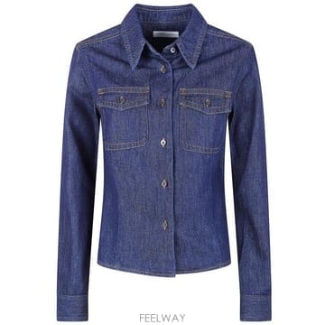 Dries Van Noten 26SS �帮�� �� ��ư ���� 261 130732 3385 507 INDIGO26SS �帮�� �� ��ư ���� 261 130732 3385 507 INDIGO