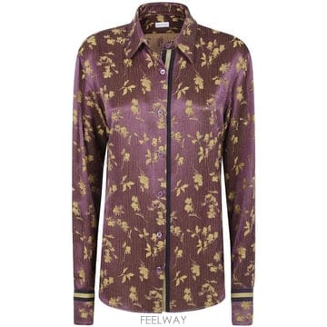 Dries Van Noten 26FW �帮�� �� ��ư ����콺 262 010713 4261 401 PURPLE26FW �帮�� �� ��ư ����콺 262 010713 4261 401 PURPL
