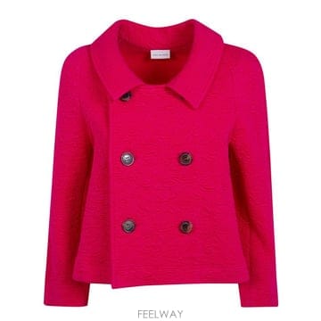 Dries Van Noten 26SS �帮�� �� ��ư ��Ʈ ���� 261 011153 3050 304 FUCHSIA26SS �帮�� �� ��ư ��Ʈ ���� 261 011153 3050 304 FUCH
