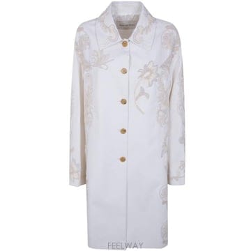 Dries Van Noten 26SS �帮�� �� ��ư ��Ʈ 261 010284 3399 008 OFF WHITE26SS �帮�� �� ��ư ��Ʈ 261 010284 3399 008 OFF WHITE