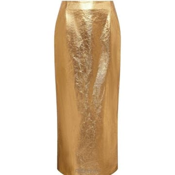26SS 가브리엘라허스트 롱 스커트 2263708GLD Gold