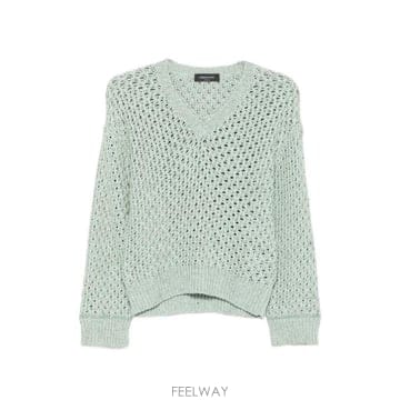 Fabiana Filippi 26SS �ĺ�Ƴ� �ʸ��� ���� Ƽ���� MAD266F113 L7446172 Green26SS �ĺ�Ƴ� �ʸ��� ���� Ƽ���� MAD266F113 L7446172 G